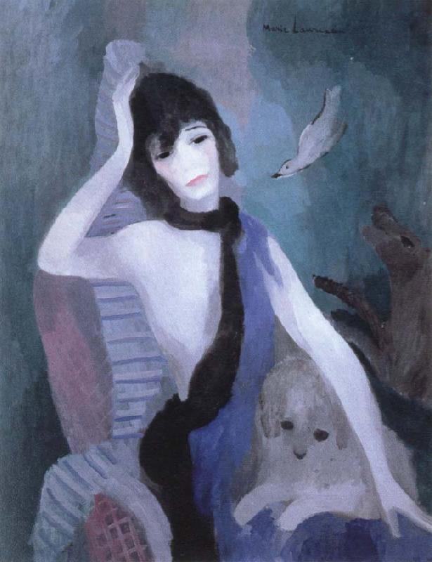 Marie Laurencin portrait of mademoiselle chanel China oil painting art